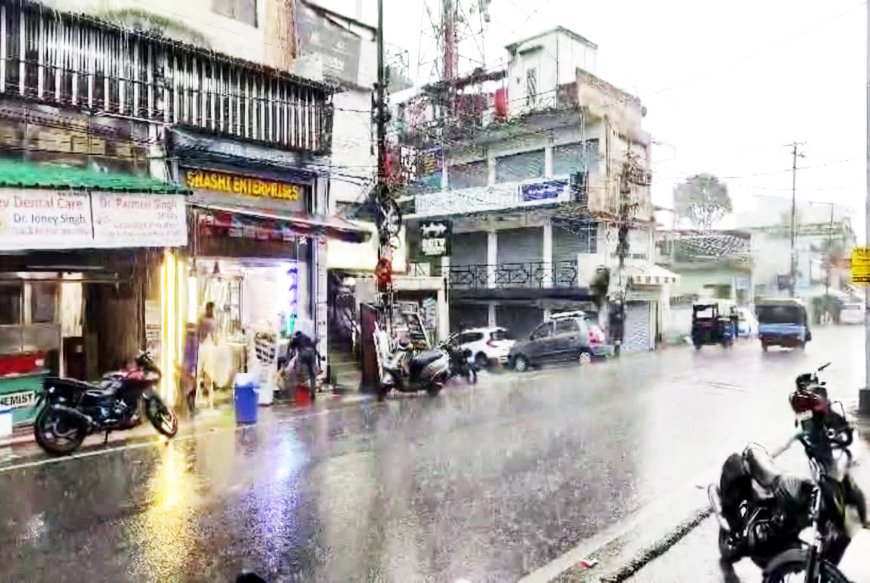 उत्तराखंड में मौसम में आया बदलाव, बारिश और तेज हवाओं से मिली गर्मी से राहत