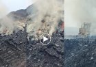 कोरबा में SECL के कोयला स्टॉक में आग पर काबू पाने की कोशिश जारी