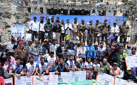 नीति घाटी में फिट इंडिया का संदेश, ‘नीति एक्सट्रीम अल्ट्रा रन’ पुरस्कार वितरण समारोह का सफलता से समापन