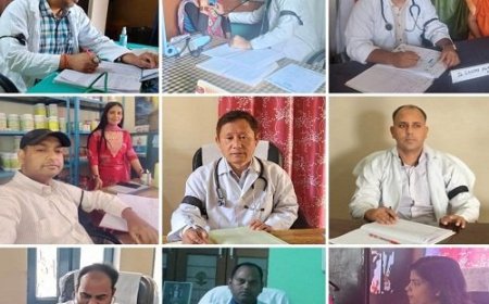 बागेश्वर में आयुर्वेदिक और यूनानी चिकित्सकों का काला फीता आंदोलन, ओपीडी बहिष्कार का ऐलान