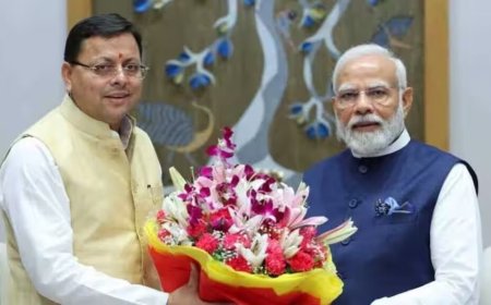 मुख्यमंत्री ने प्रधानमंत्री को पत्र लिखकर उनके सफल नेतृत्व के 12 वर्ष पूर्ण होने पर दी शुभकामनाएं।