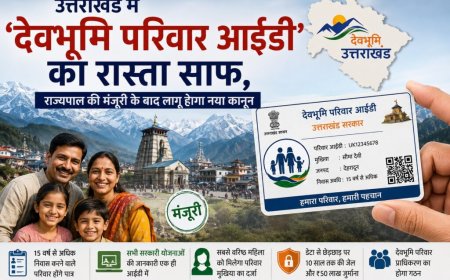 उत्तराखंड में ‘देवभूमि परिवार आईडी’ का रास्ता साफ, राज्यपाल की मंजूरी के बाद लागू होगा नया कानून