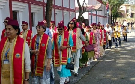 अल्मोड़ा के एसएसजे विश्वविद्यालय का भव्य प्रथम दीक्षांत समारोह, तैयारियां पूरी