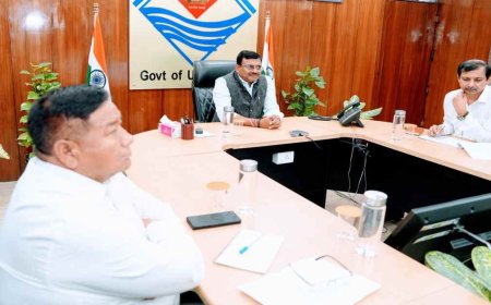 विशेष लोक अदालत के लिए मुख्य सचिव आनंद बर्द्धन ने की अधिकारियों की महत्वपूर्ण बैठक, 199 मामलों पर होगी सुनवाई