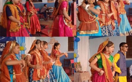 अल्मोड़ा: ज्ञानोदय उमावि डुंगरा में स्थापना दिवस पर बिखरी सांस्कृतिक छटा