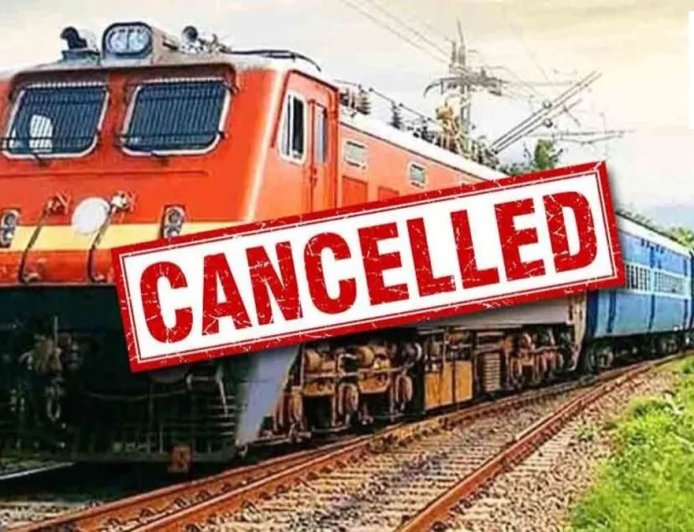 रेलवे अपडेट: 8 यात्री ट्रेनों की रद्दीकरण, यात्रा से पहले ध्यान दें
