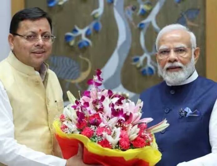 मुख्यमंत्री पुष्कर सिंह धामी ने प्रधानमंत्री मोदी को पत्र लिखकर 12 वर्ष के सफल नेतृत्व पर दी शुभकामनाएं