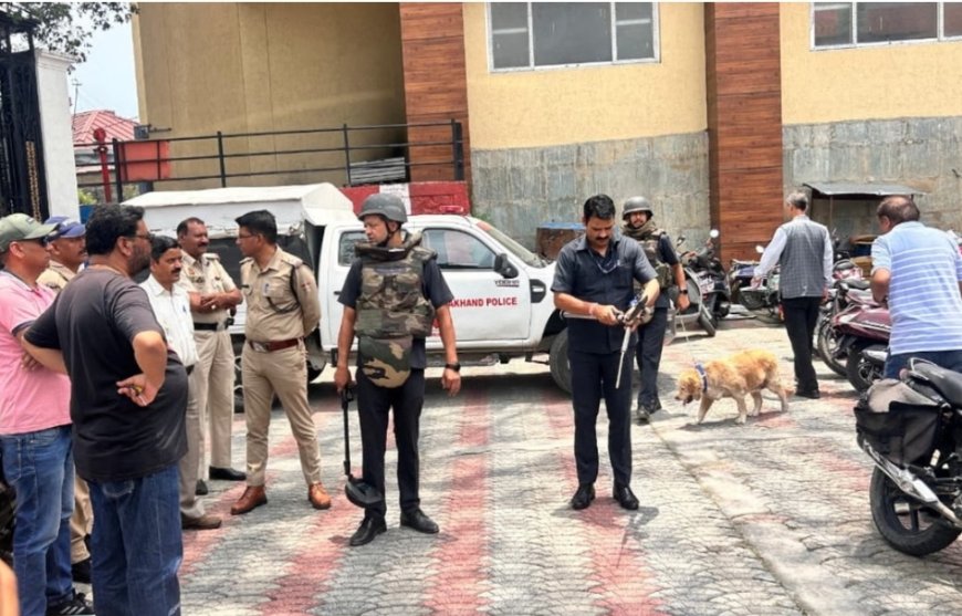 देहरादून और मसूरी में बम धमकी की सूचना पर पुलिस व सुरक्षा एजेंसियां सक्रिय