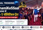 मुख्यमंत्री पुष्कर सिंह धामी के नेतृत्व में गूंजा #DhamiKe5Saal, सोशल मीडिया पर बना नंबर-1 ट्रेंड