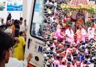 पुरी रथ यात्रा में भीड़ की वजह से अफरा-तफरी, दो श्रद्धालुओं की मौत, जांच जारी