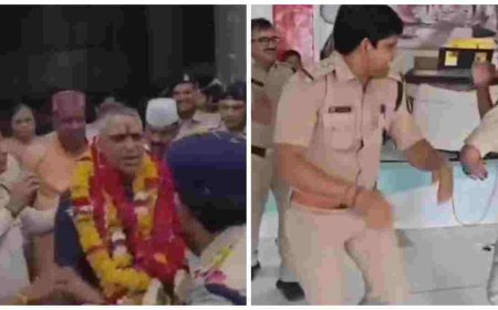 जेल में बर्थडे पार्टी: उप जेलर और जेलकर्मियों का डांस वीडियो सोशल मीडिया पर धूम मचा रहा