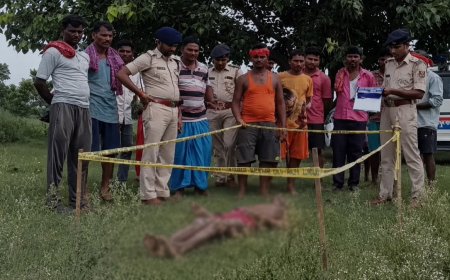 बिहार: नदी किनारे लापता अधेड़ युवक का शव मिलने से मची खलबली, पुलिस ने शुरू की जांच