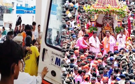 पुरी रथ यात्रा में भीड़ की वजह से अफरा-तफरी, दो श्रद्धालुओं की मौत, जांच जारी