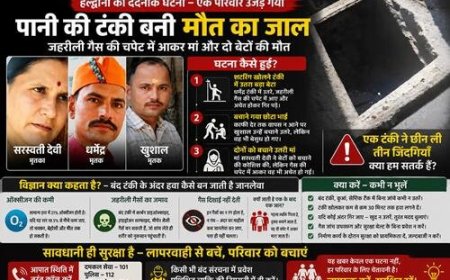 हल्द्वानी: पानी की टंकी में मौत का रहस्य, क्या था कारण?