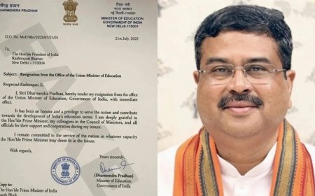 दिल्ली में नीट विवाद के चलते केंद्रीय शिक्षा मंत्री धर्मेंद्र प्रधान का इस्तीफा - छात्रों की मांगों को मिली सफलता