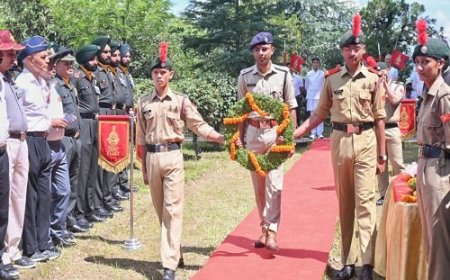 कारगिल विजय दिवस पर अल्मोड़ा में शहीदों को दी गई श्रद्धांजलि