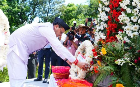 कारगिल विजय दिवस: मुख्यमंत्री धामी ने शहीदों को श्रद्धांजलि अर्पित की, परमवीर चक्र विजेताओं के लिए सहायता राशि ₹2 करोड़