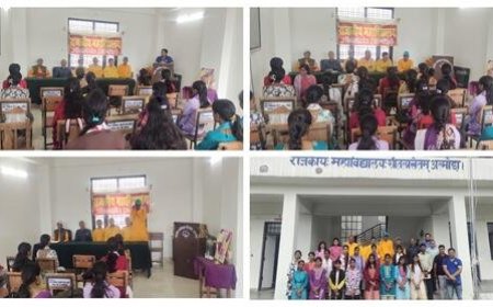 गुरु पूर्णिमा पर शीतलाखेत महाविद्यालय में भारतीय ज्ञान और नशा-मुक्ति का उत्सव