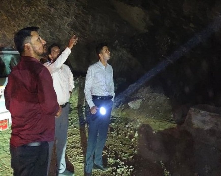 अल्मोड़ा: क्वारब बाईपास पर भारी एवं ओवरलोड वाहनों का बढ़ता खतरा
