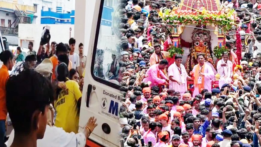 पुरी रथ यात्रा में भीड़ की वजह से अफरा-तफरी, दो श्रद्धालुओं की मौत, जांच जारी