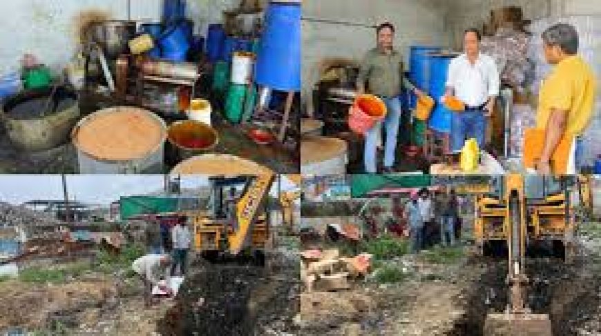 रुड़की में खाद्य सुरक्षा विभाग की कार्रवाई: अवैध सॉस फैक्ट्री पर छापेमारी, 8 कुंतल सॉस नष्ट