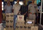 अल्मोड़ा में आधी रात तस्कर गिरफ्तार, पुलिस ने पकड़ी शराब की बड़ी खेप