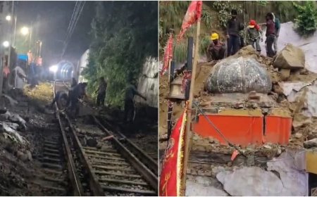 हरिद्वार में भारी बारिश का मौसमी कहर: काली मंदिर पर गिरा मलबा, अलकनंदा का जलस्तर खतरे से नीचे, प्रशासन ने जारी की चेतावनी