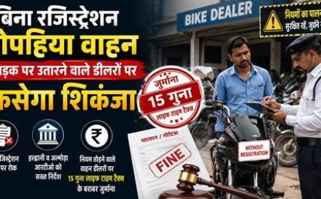 कुमाऊं मंडल में बिना रजिस्ट्रेशन दोपहिया वाहन चलाने वाले डीलरों पर प्रशासन कसेगा शिकंजा