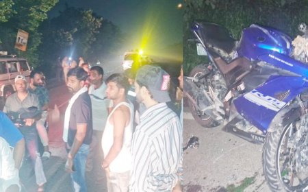 रुड़की में भीषण सड़क हादसा: चार बाइकों में हुई टक्कर, तीन युवकों की दुखद मौत