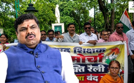 छत्तीसगढ़ में टीईटी अनिवार्यता के खिलाफ शिक्षकों का आंदोलन, शिक्षा मंत्री ने विभागीय परीक्षा लागू करने का दिया संकेत