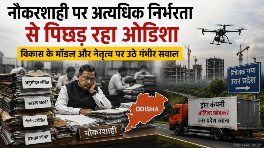 ओडिशा की विकास यात्रा: नौकरशाही निर्भरता और कोर मुद्दे