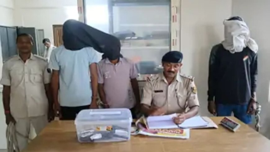 पंचानपुर: अवैध हथियारों की गुप्त रिहायश, छापेमारी में मिले कट्टा, सिक्सर और कारतूस