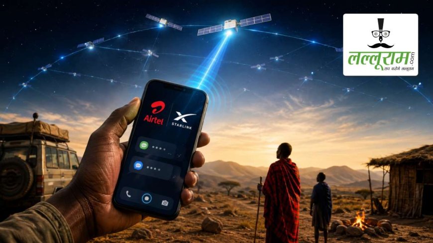 एयरटेल ने Starlink के साथ मिलकर शुरू की अनोखी सर्विस: बिना मोबाइल टावर के मिलेगा फोन का कनेक्शन, 30 दिन का फ्री ट्रायल