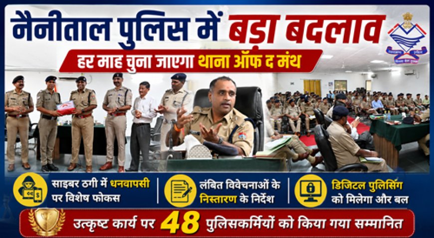48 पुलिसकर्मियों को उत्कृष्ट सेवा के लिए सम्मानित, जानें पुरस्कार प्राप्त करने वालों की सूची