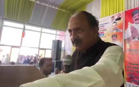 घनसाली: भाजपा के मंच पर ‘मसाण’ का जिक्र, अपने ही संगठन को लेकर वरिष्ठ नेता की टिप्पणी चर्चा में…