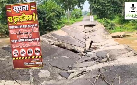 CG News : बारिश में रपटा पुल क्षतिग्रस्त, कई गांवों का टूटा संपर्क, अधिकारी को नहीं मालूम किसने कराया निर्माण