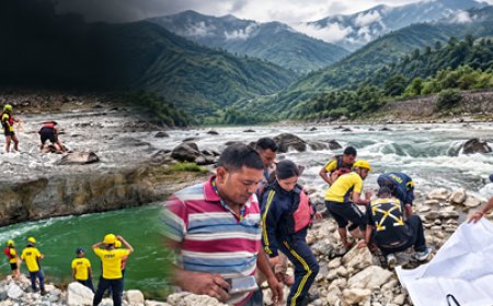 दर्दनाक हादसा: कोसी नदी में समा गए छुट्टी में घर आए नायब सूबेदार