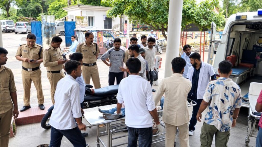 रुड़की में युवक ने चाकू से काटी गर्दन, हालत गंभीर