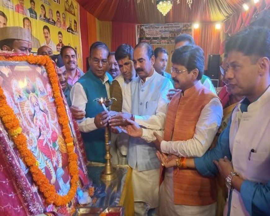 अल्मोड़ा में प्रसिद्ध नंदादेवी मेले का विधिवत शुभारंभ