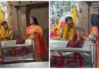 देवास टेकरी मंदिर में रील के लिए विवाद: इन्फ्लुएंसर और पुजारी परिवार के बीच गर्मा-गर्मी