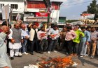 उत्तराखंड में कांग्रेस का 'वोट बचाओ, देश बचाओ' अभियान: ज्ञानेश कुमार के खिलाफ चल रही प्रतीकात्मक शव यात्रा