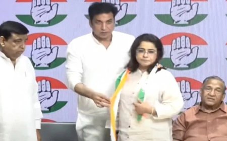 AAP को झटका: प्रियंका कक्कड़ का कांग्रेस में शामिल होना; राहुल गांधी की प्रशंसा, केजरीवाल पर सवाल