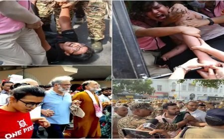 दिल्ली में CJP के प्रदर्शन में हिंसा, पुलिस पर पत्थरबाजी के आरोप; अभिजीत दिपके सहित कई गिरफ्तार, राहुल गांधी का सरकार पर जोरदार हमला