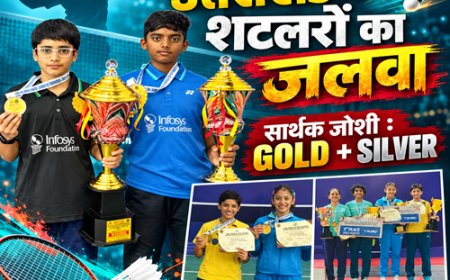 उत्तराखंड के शटलरों का राज - पटना में एक नई पारी!