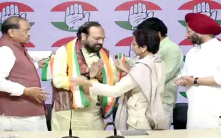 Ramsharan Nautiyal ने थामा कांग्रेस का हाथ, 2027 चुनाव से पहले BJP को झटका