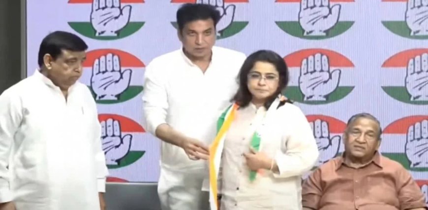 AAP को झटका: प्रियंका कक्कड़ का कांग्रेस में शामिल होना; राहुल गांधी की प्रशंसा, केजरीवाल पर सवाल