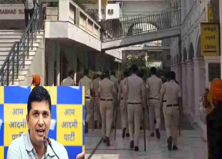 दिल्ली पुलिस का बंगला साहिब गुरुद्वारे में जूते पहनकर प्रवेश: AAP की मांग, गृह मंत्री सिख समुदाय से मांगे माफी
