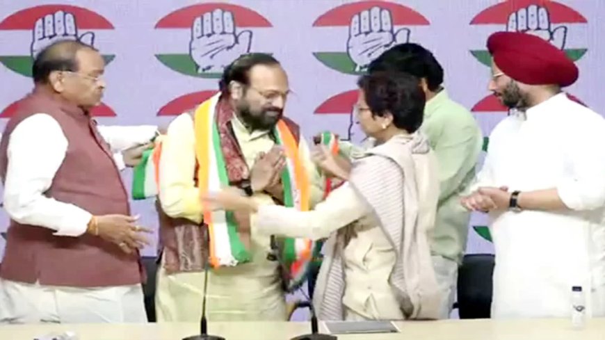 Ramsharan Nautiyal ने थामा कांग्रेस का हाथ, 2027 चुनाव से पहले BJP को झटका