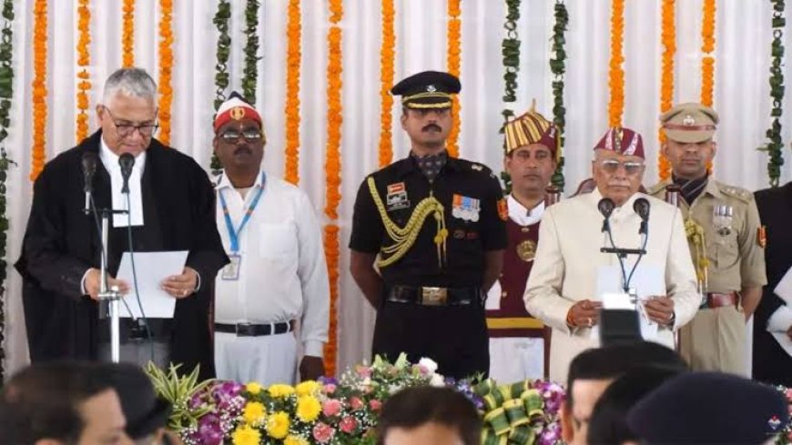 डॉ. ढाल सिंह बिसेन ने उत्तराखंड के नौवें राज्यपाल के रूप में ली शपथ, लोकभवन में हुआ समारोह